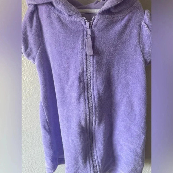 RuffleButts Terry Full-Zip Cover Up - Picture 5 of 5